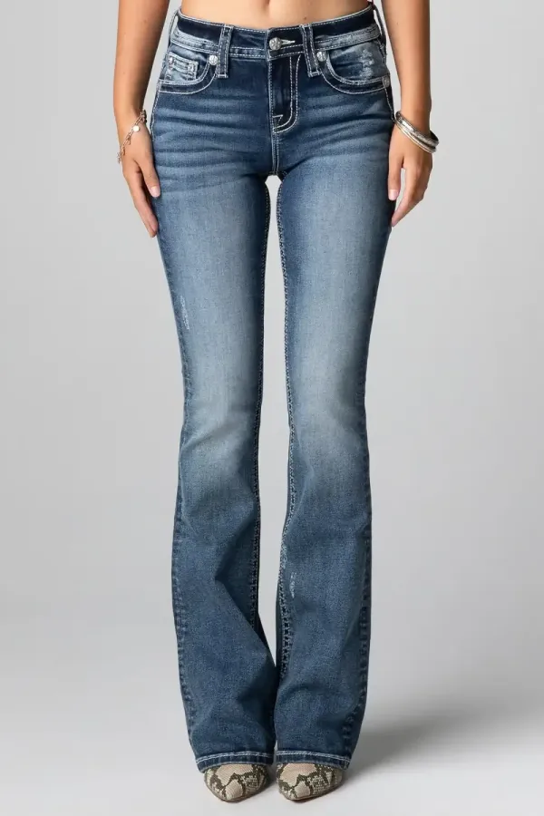 Tan M Life Bootcut Jeans