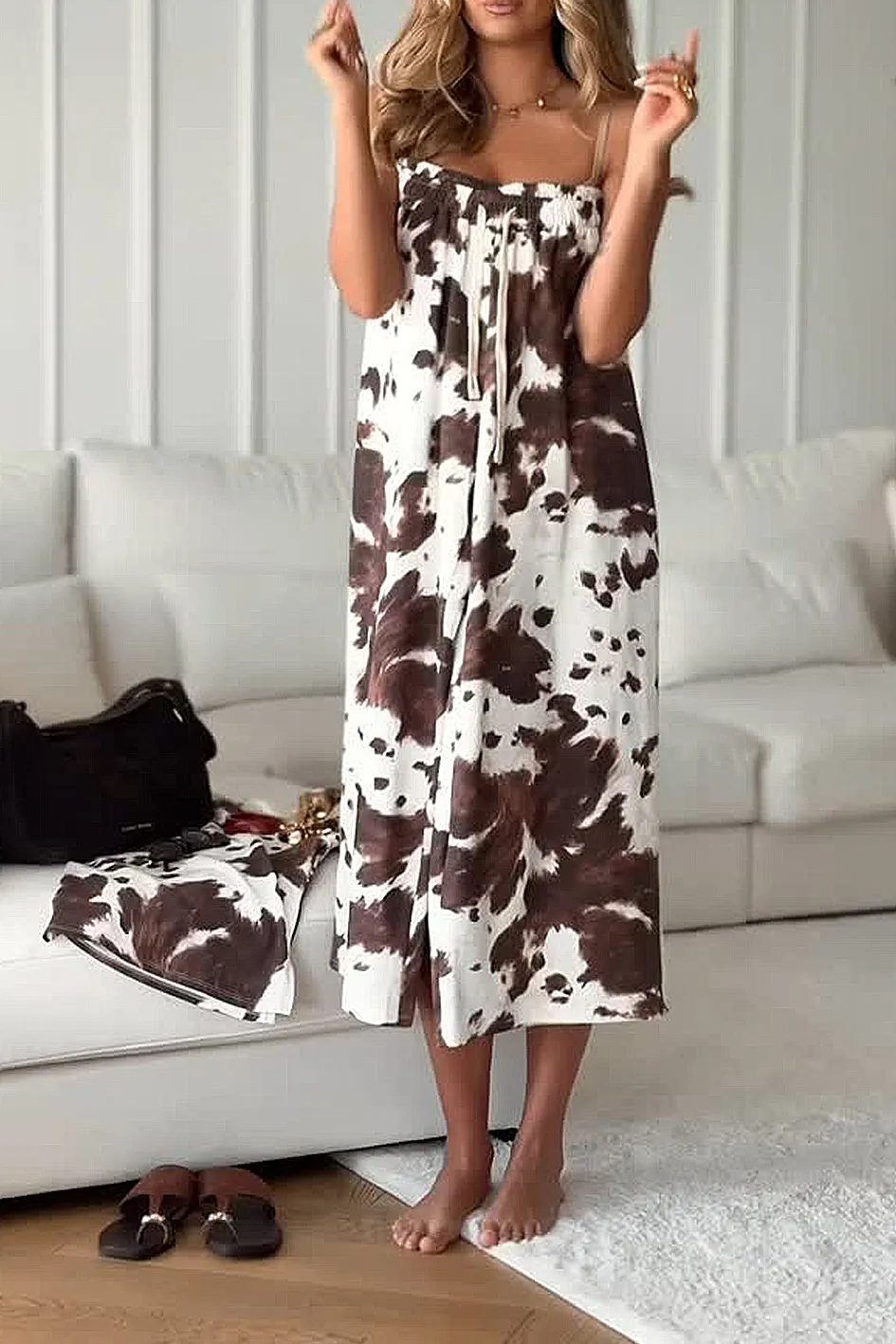 Women'S Gradient Leisure Suits And Dresses