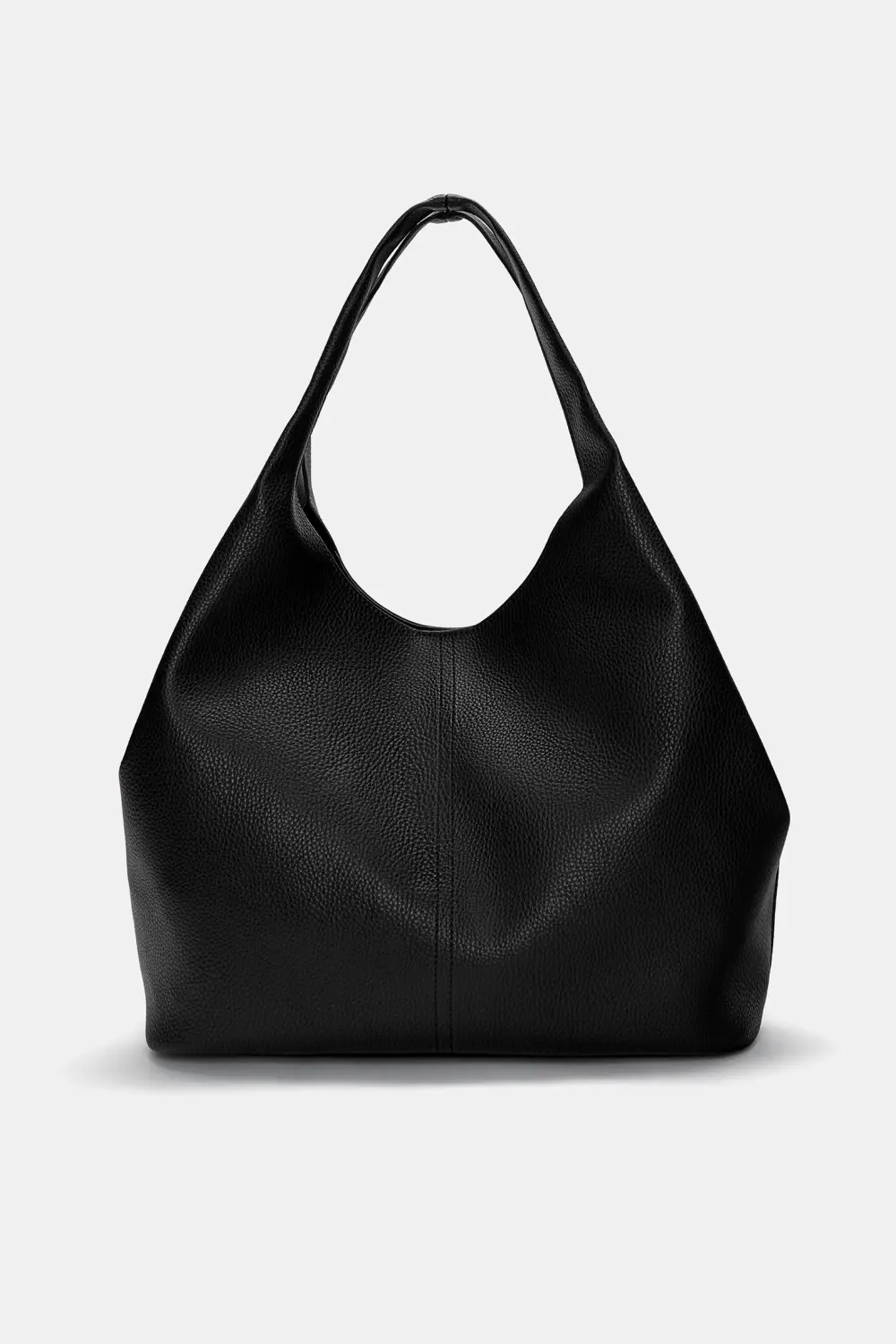 Bolso shopper efecto piel