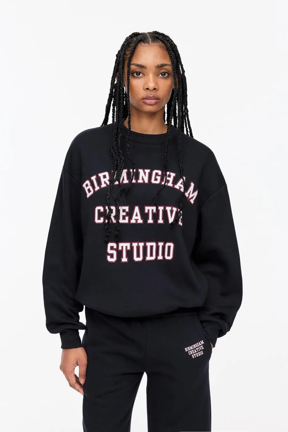 Sudadera gráfico varsity