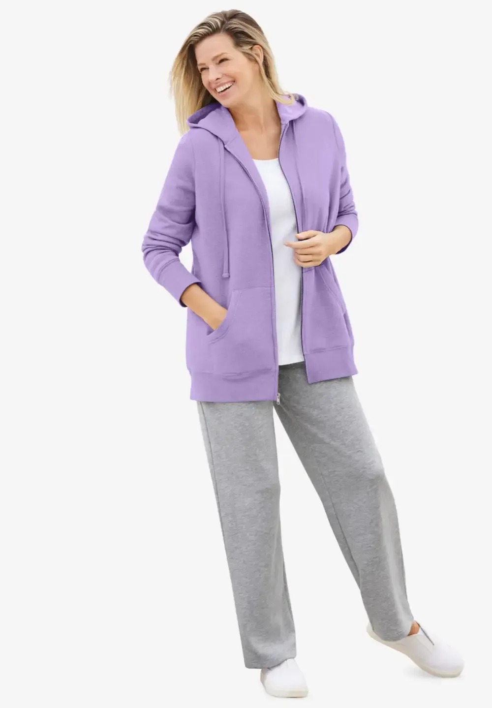 Better Fleece Zip-Front Hoodie