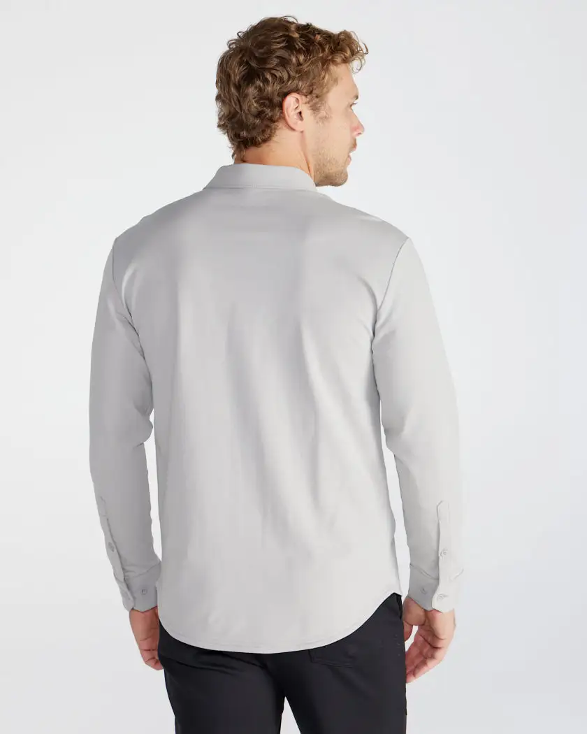 Lux Long Sleeve Button Down