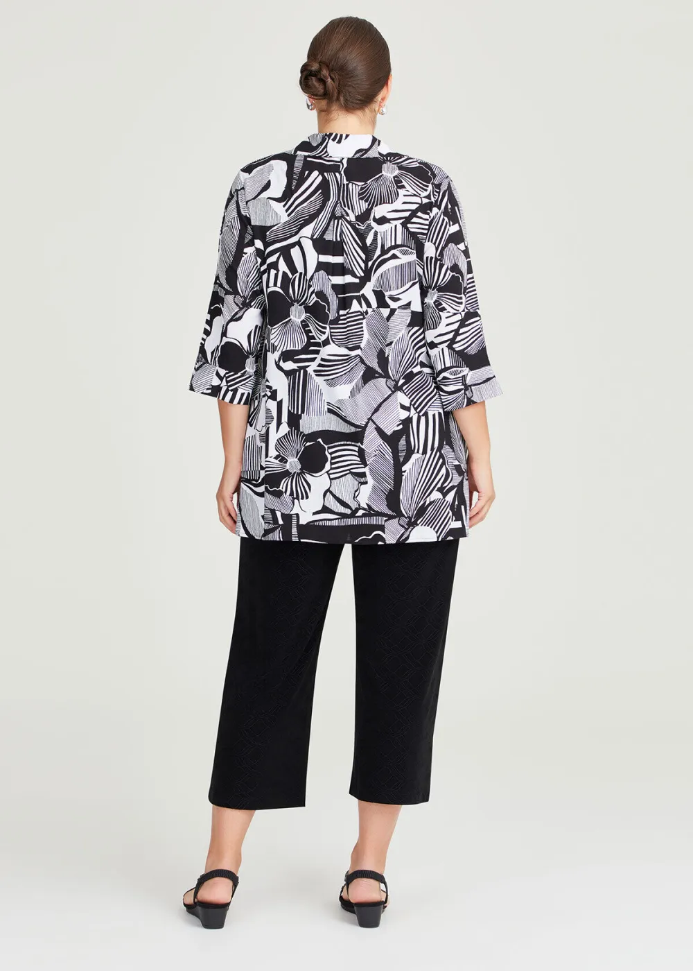 Natural Abstract Flower Shirt