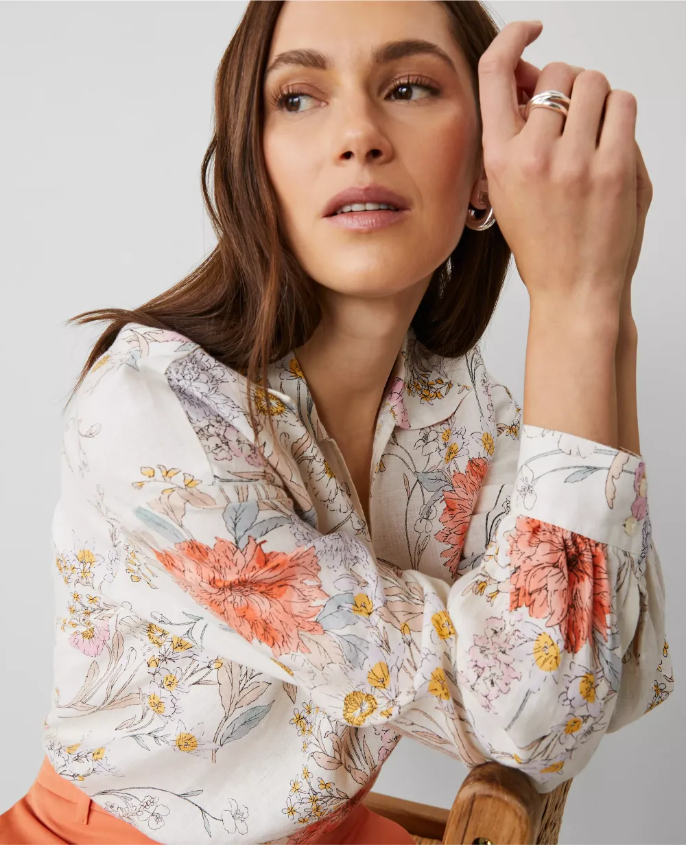 Romantic Floral Top