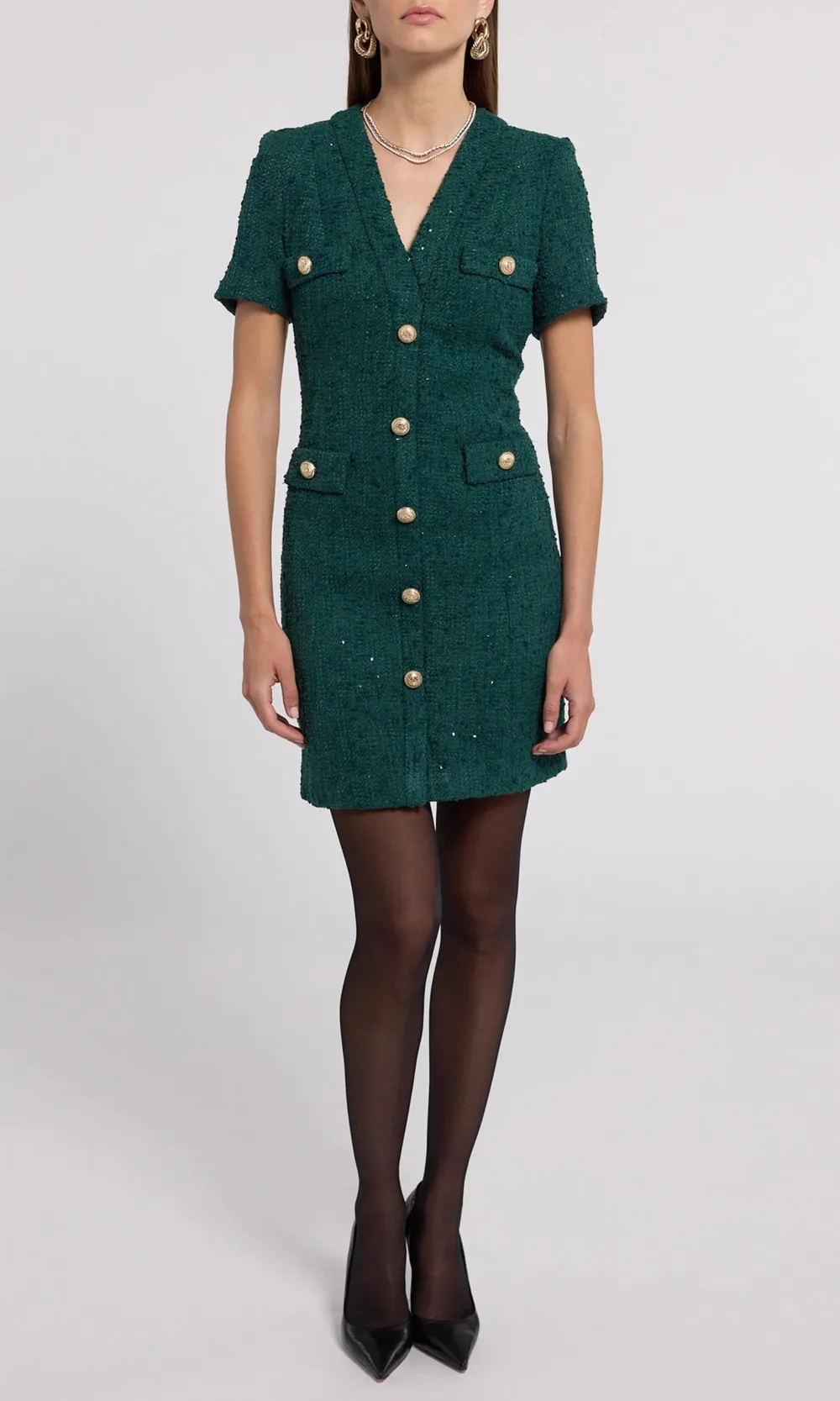 Anne Tweed Dress
