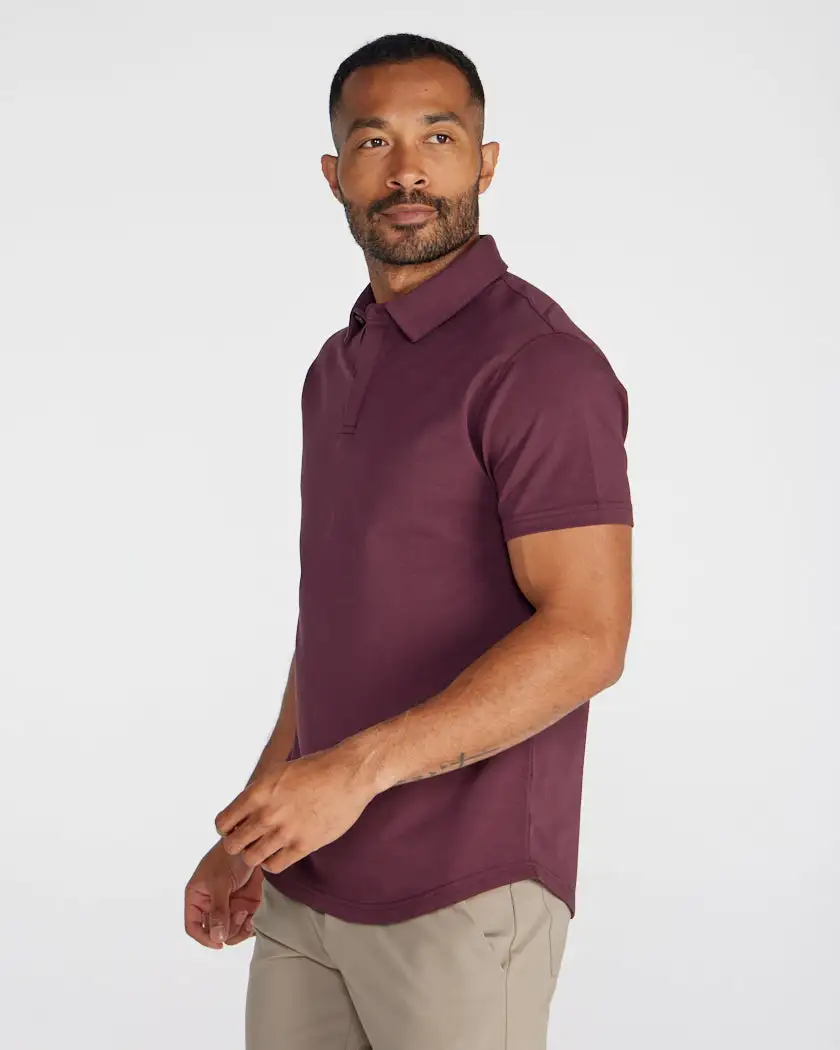 Lux Short Sleeve Polo - Concealed
