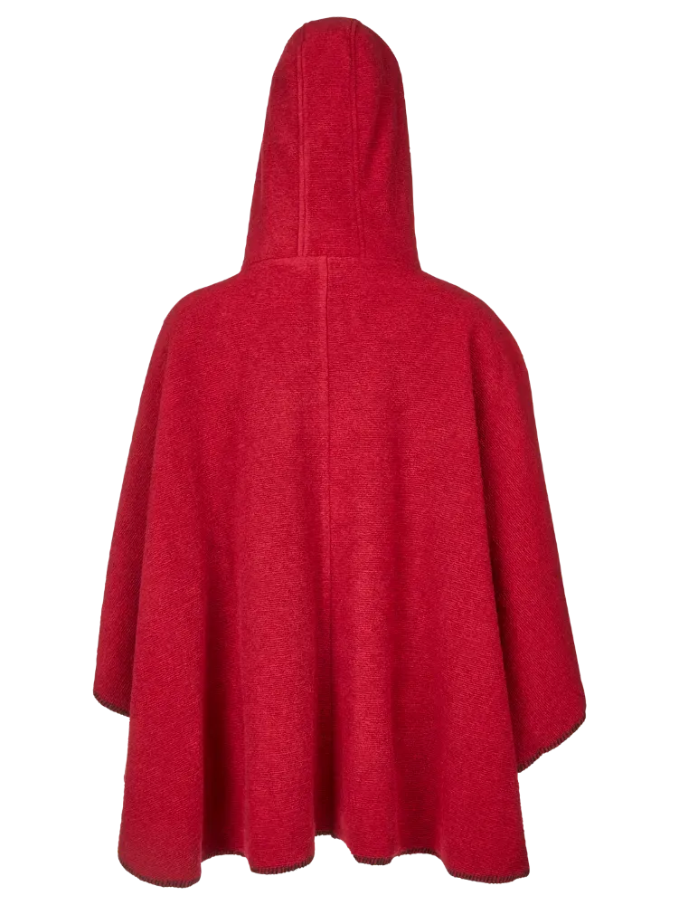 Women's Hooded Berber Fleece Cape