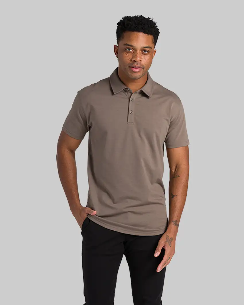 Drop-Cut Polo: Bylt Signature