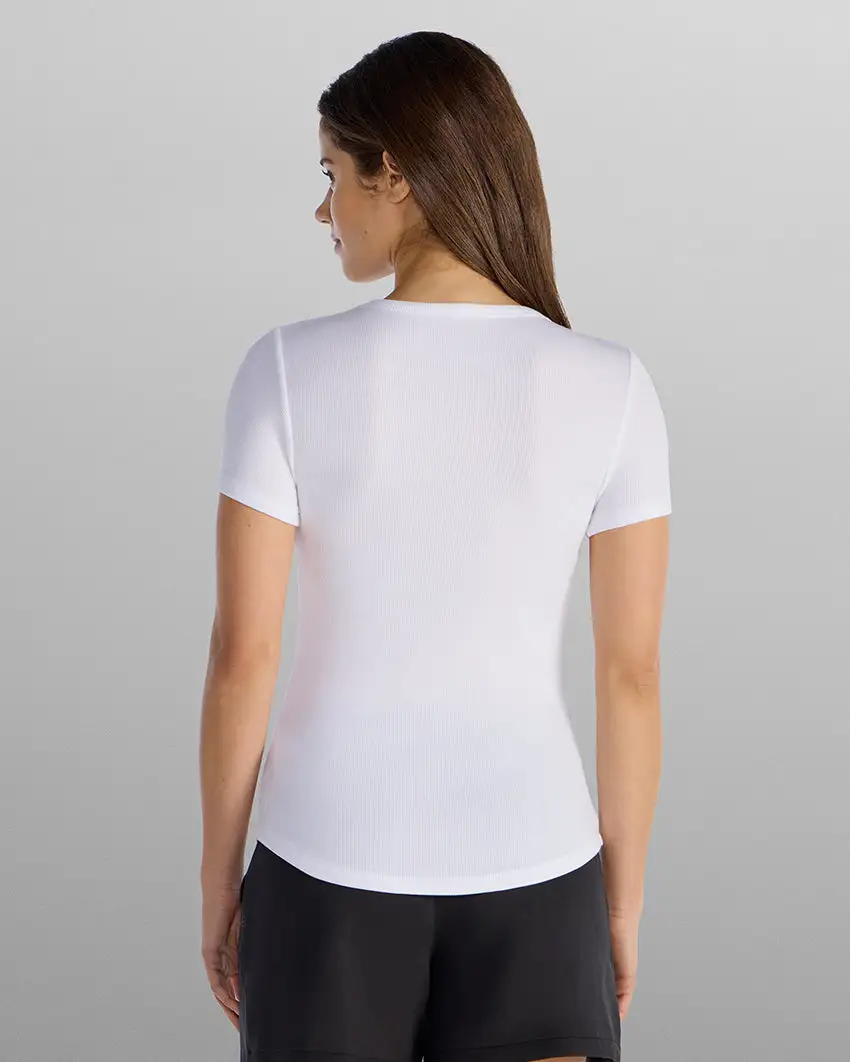 Modal Micro Rib Fitted Drop-Cut