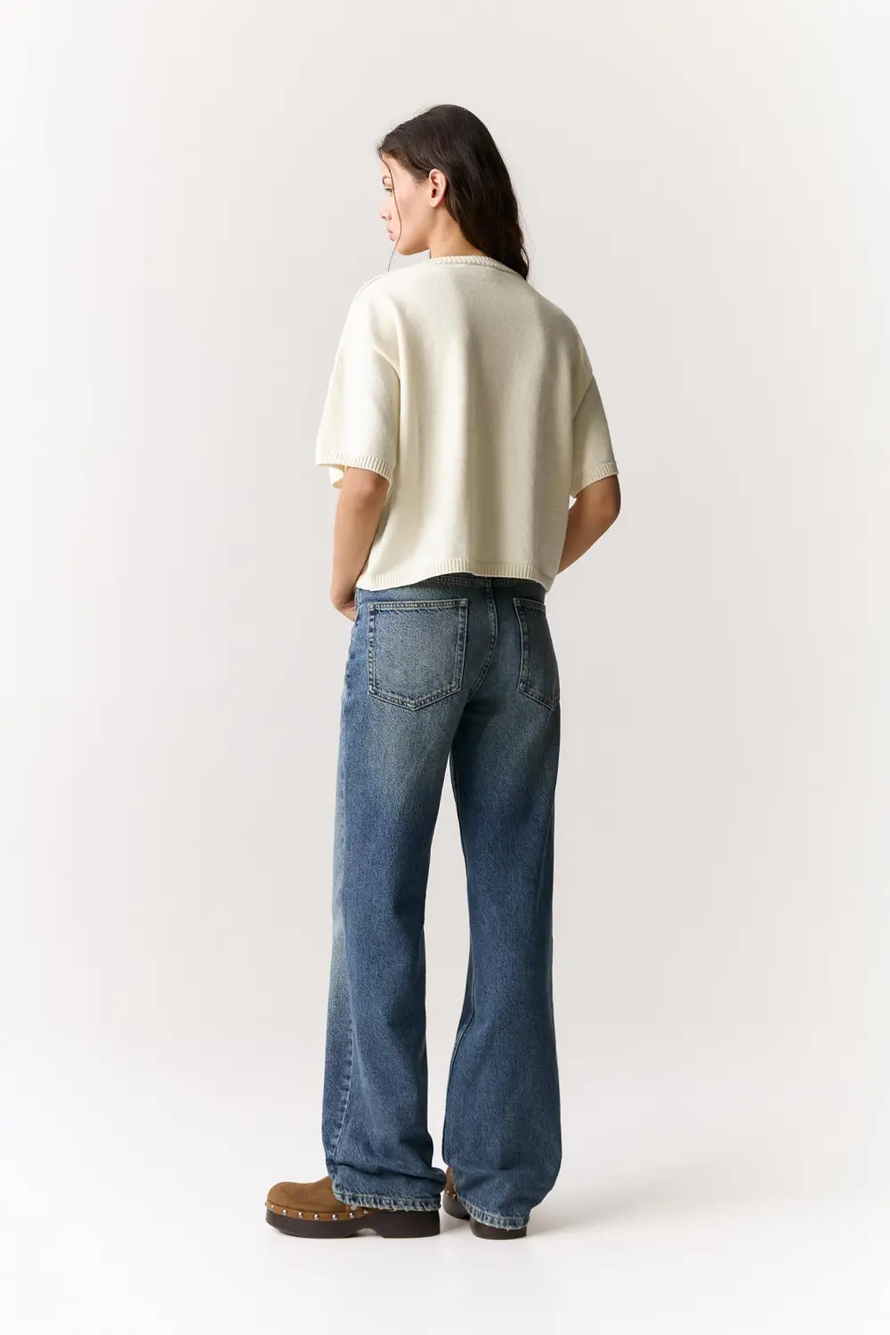 Jersey oversize manga corta
