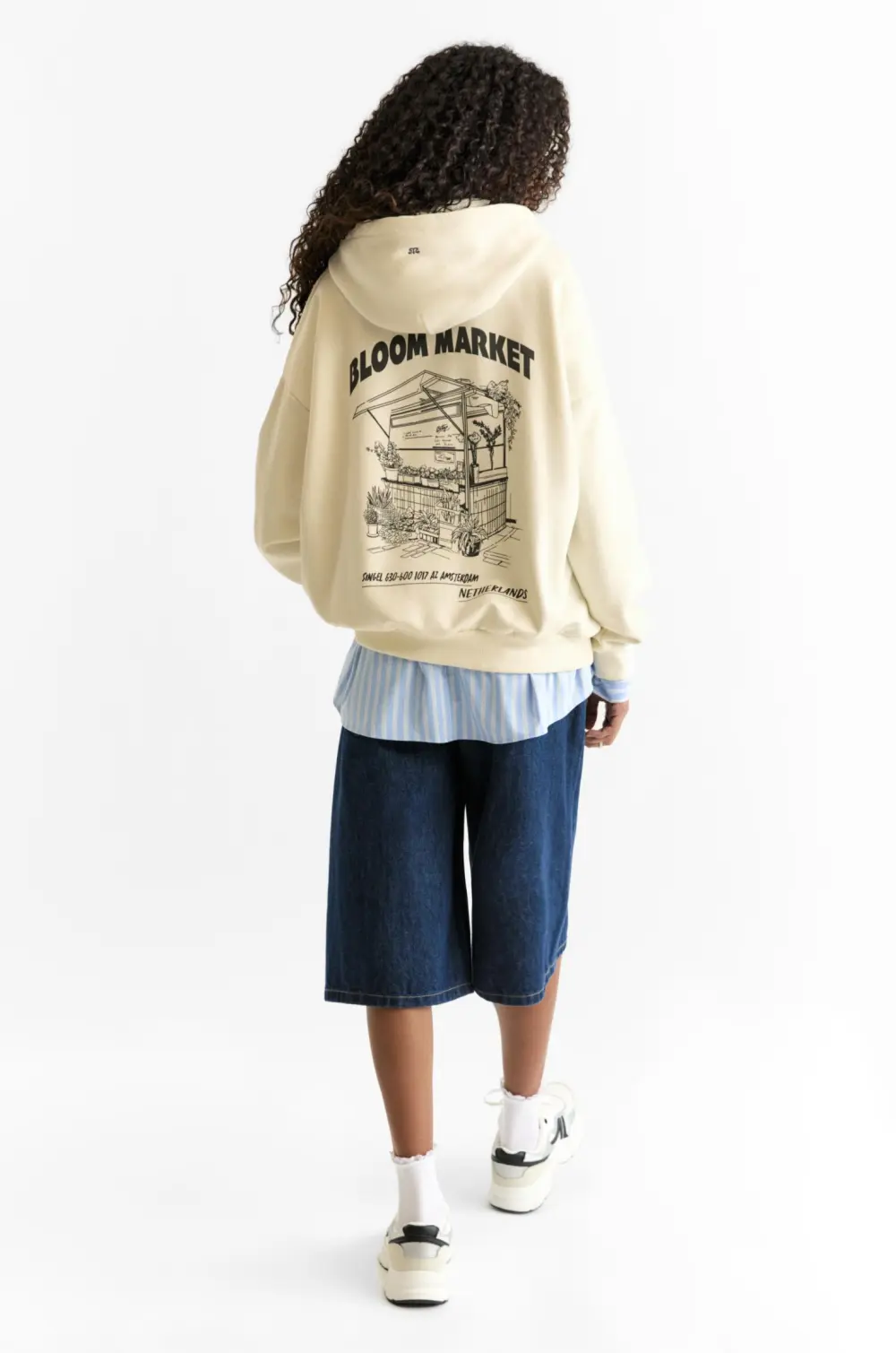 Sudadera capucha Bloom Market
