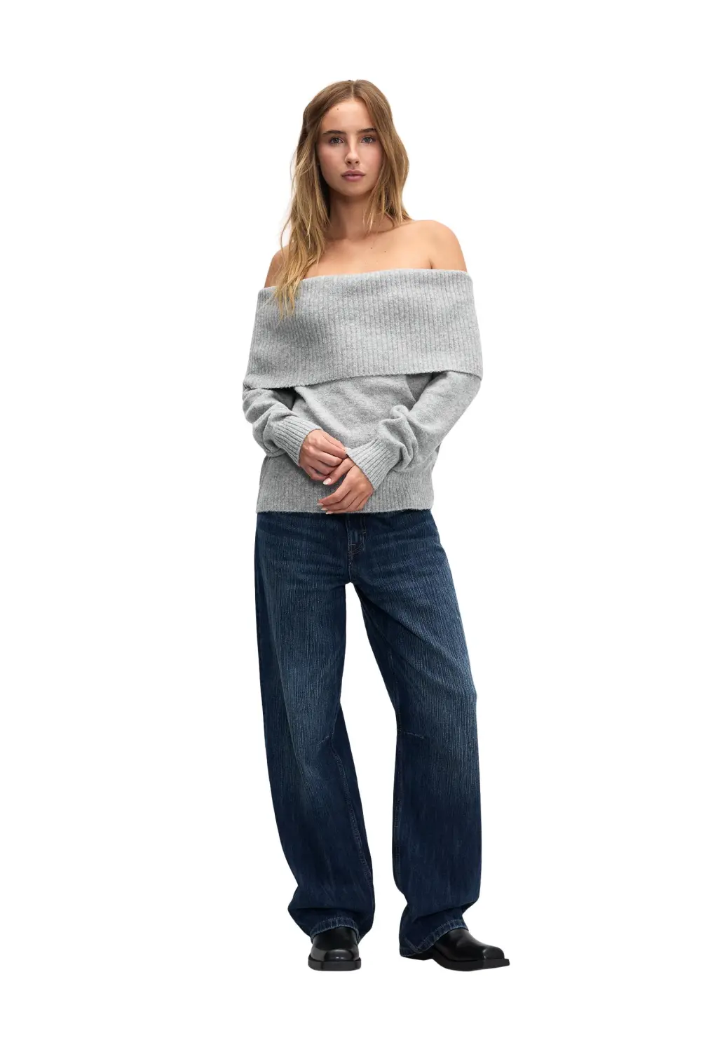 Jersey bardot soft touch