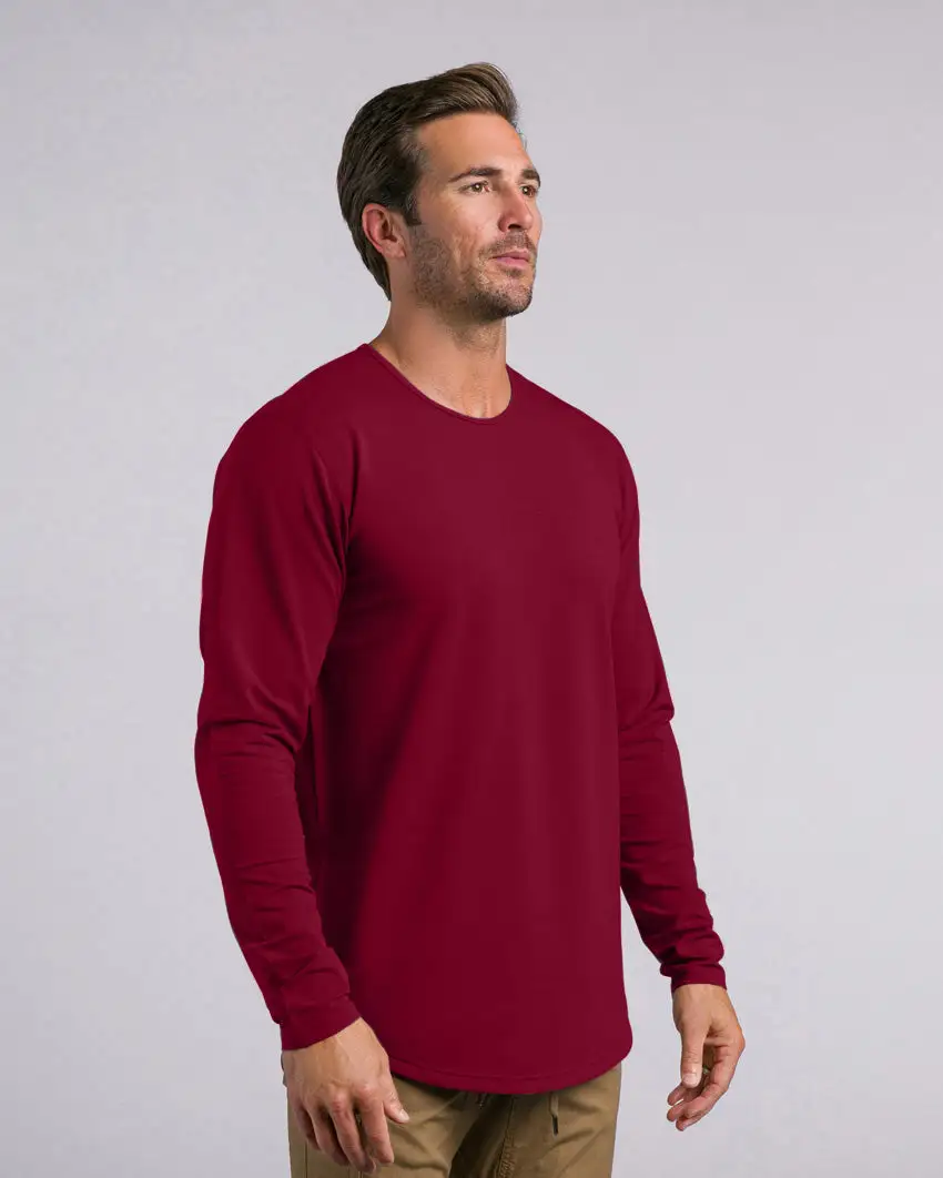 Drop-Cut Long Sleeve: Bylt Signature