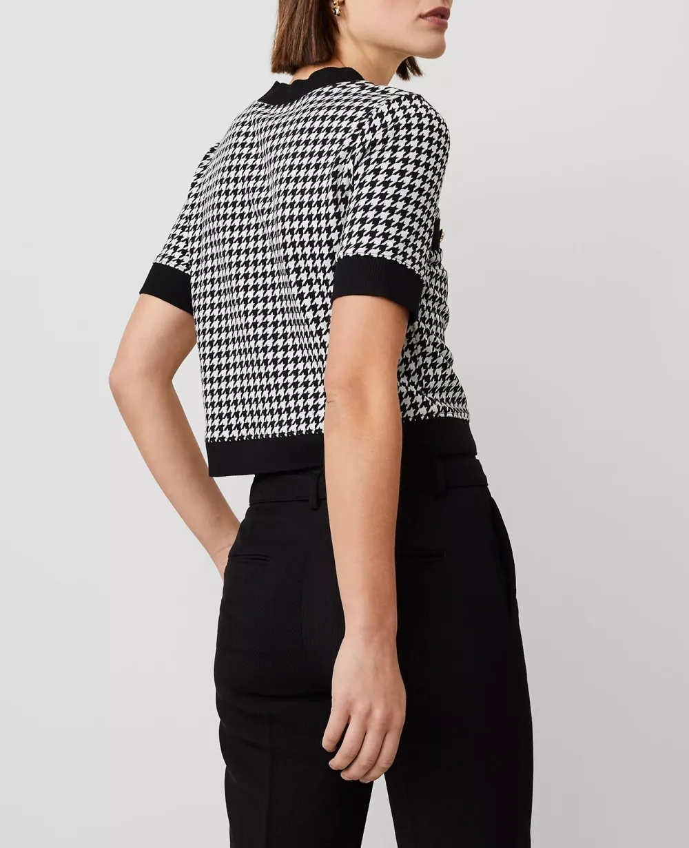 Sweater Trim Top