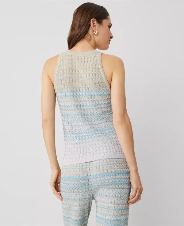 Shimmer Ombré Sweater Shell