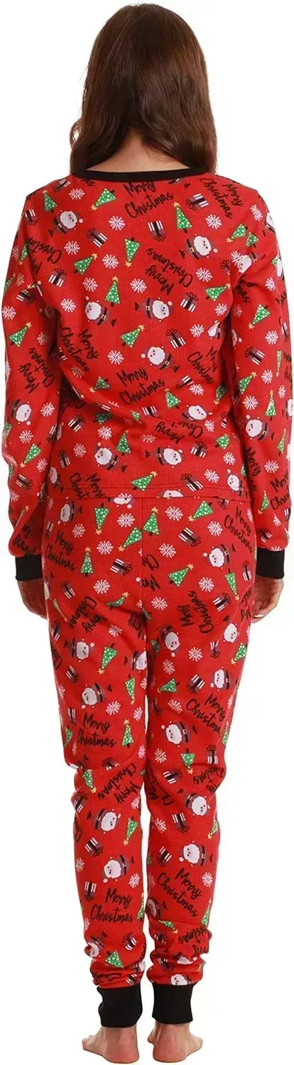 Women's Thermal Underwear Pajamas Set