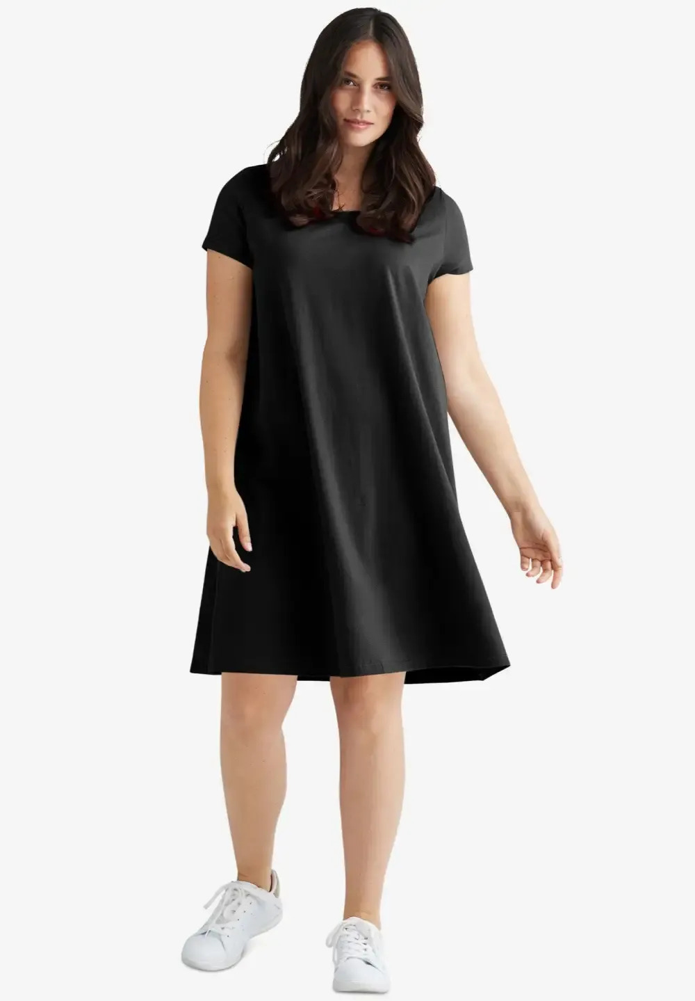 A-Line Knit Tee Dress