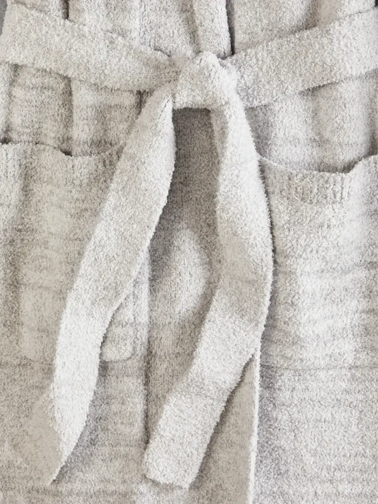 Ella Simone Teddy Bear Fleece Wrap Robe
