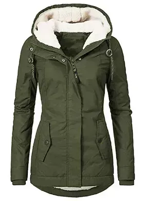 Women's Long Coat Windproof and Warm 3-in-1