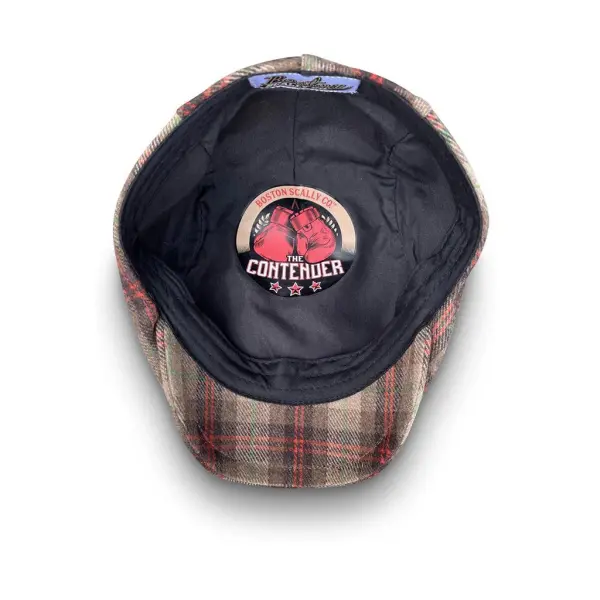 The Contender Boston Scally Cap - Ale-Wood Plaid