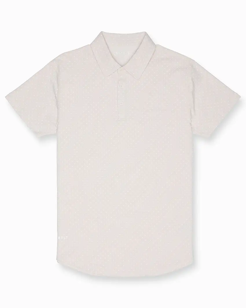 Drop-Cut: Lux Dotted Polo