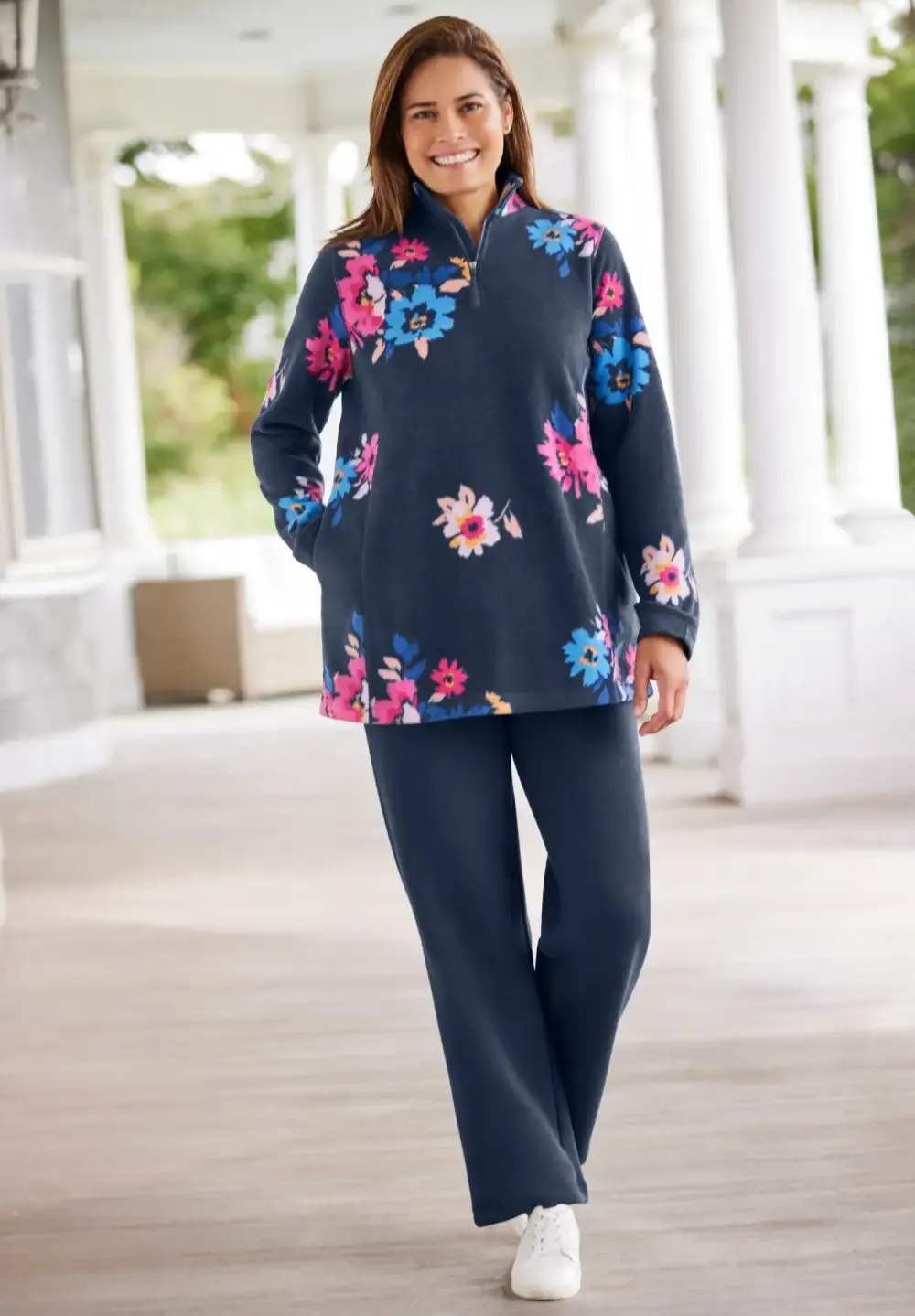 Microfleece Quarter-Zip Pullover