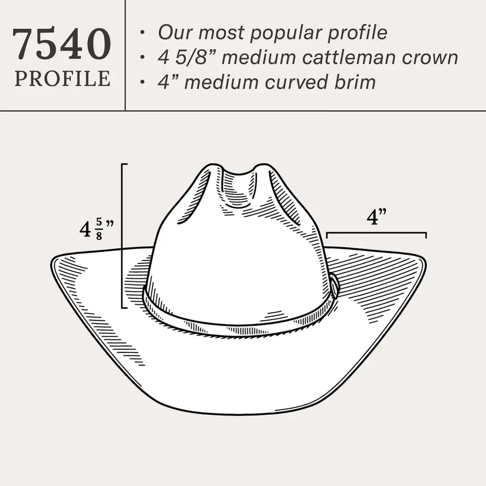 Angus 6X Cowboy Hat