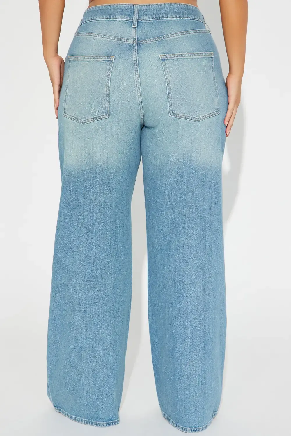 Melody Tinted Baggy Jeans - Vintage Wash