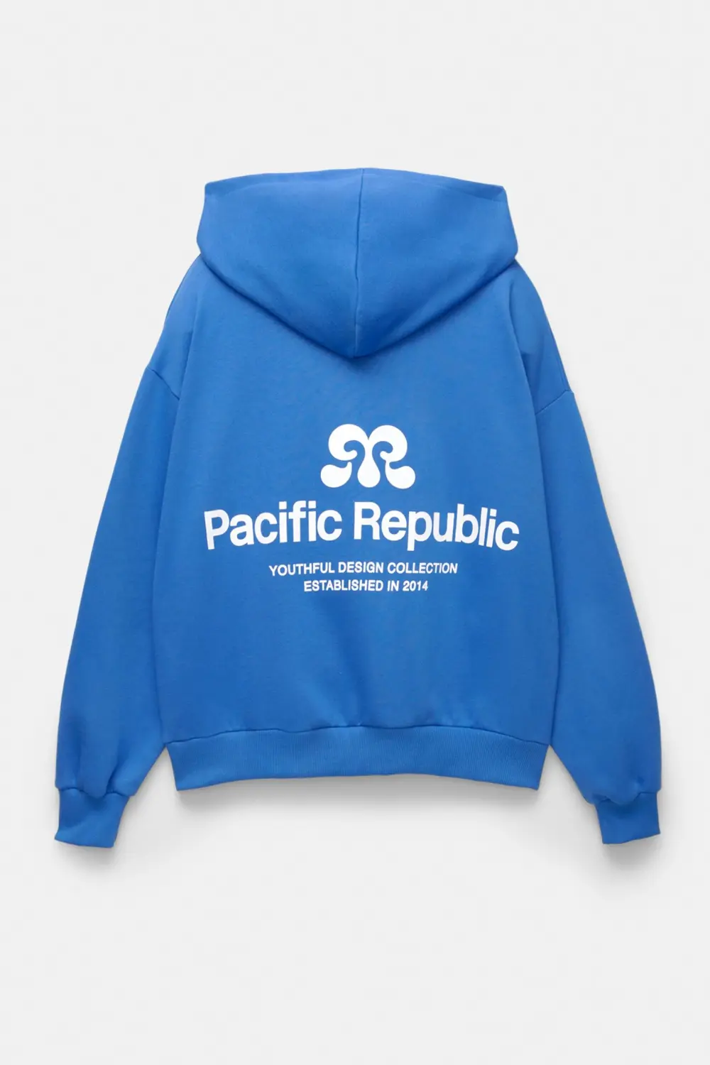 Sudadera capucha logo bordado