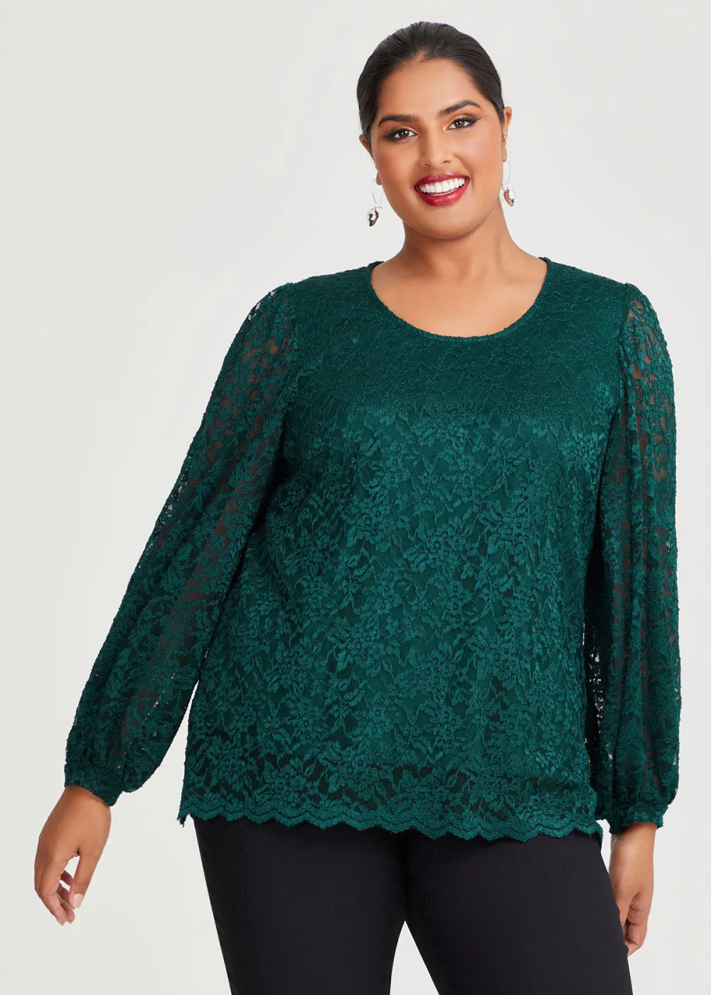 Cersei Stretch Lace Top