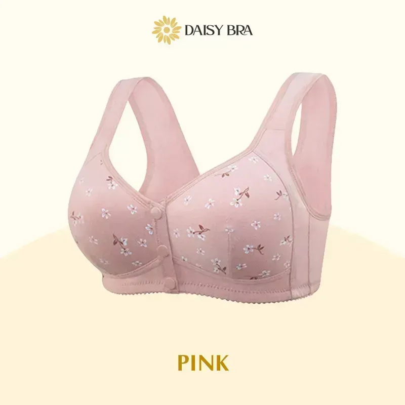 10-Pack Women's Bra - Comfortable & Convenient Front Button Bra