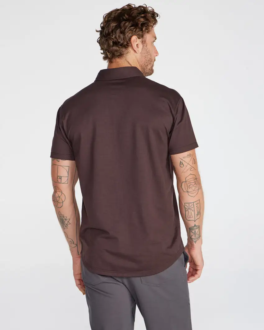 Drop-Cut Polo: Bylt Signature