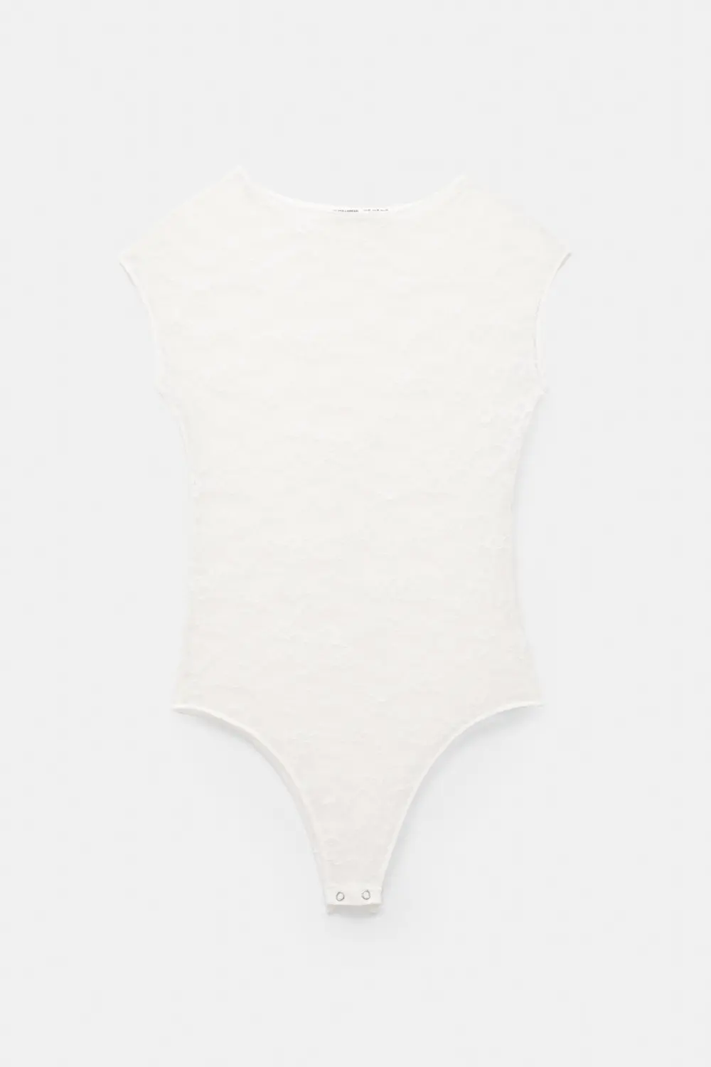 Short sleeve lace bodysuit