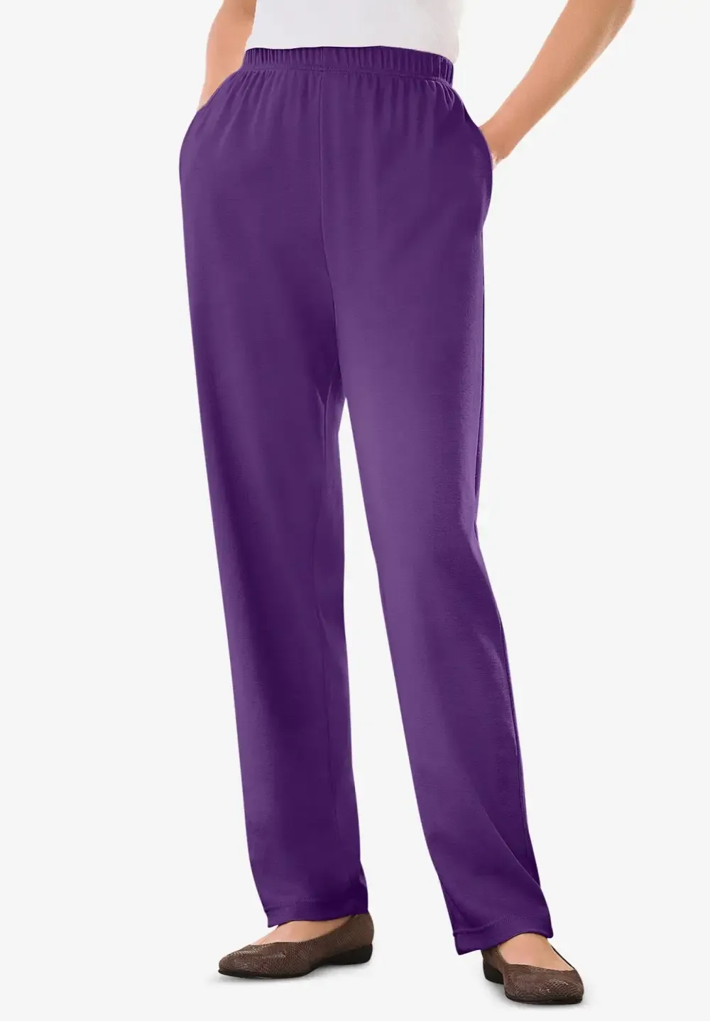 7-Day Knit Straight Leg Pant