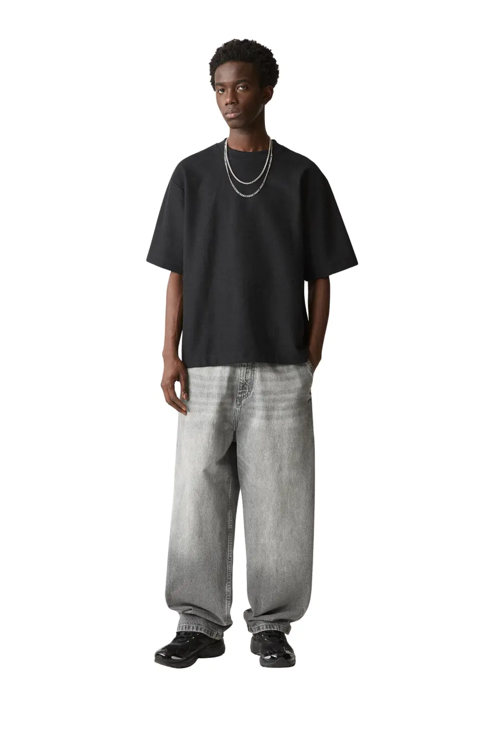 Textured short sleeve sweatshirt
