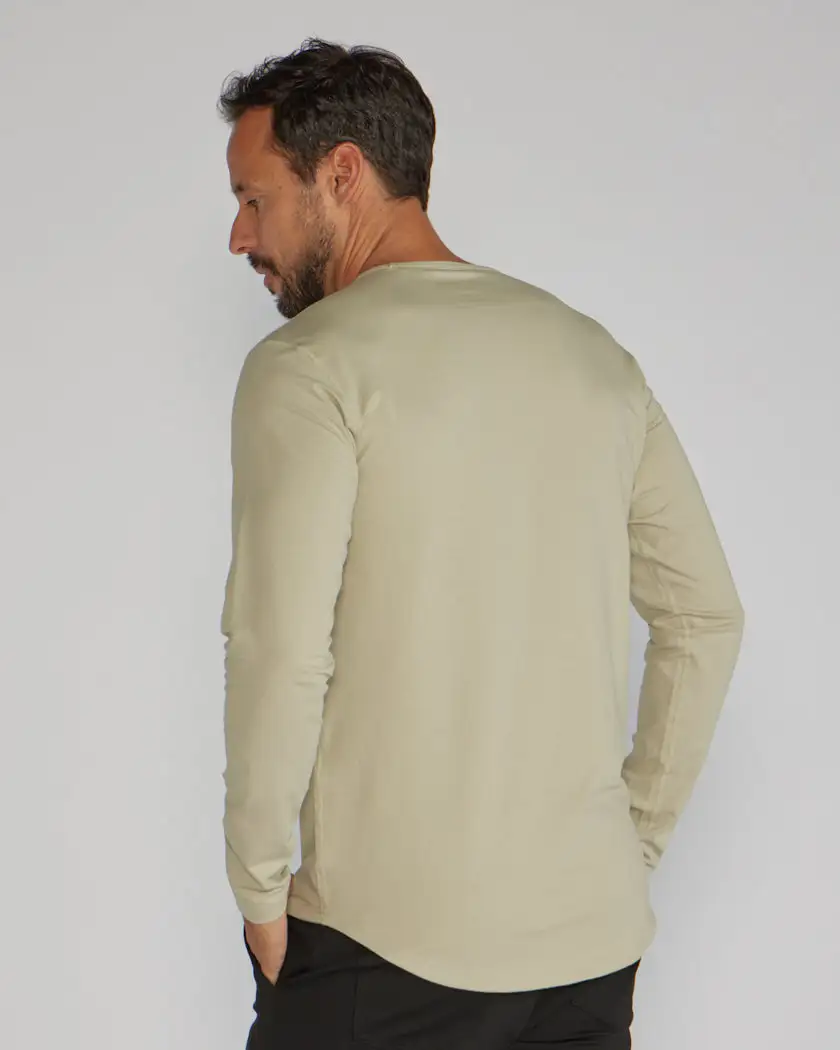 Drop-Cut Long Sleeve: Lux