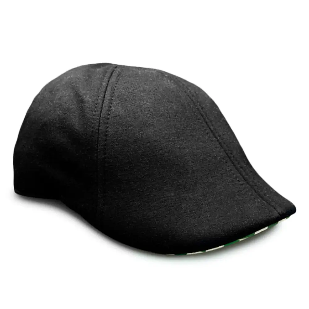 The Punk Boston Scally Cap - Black