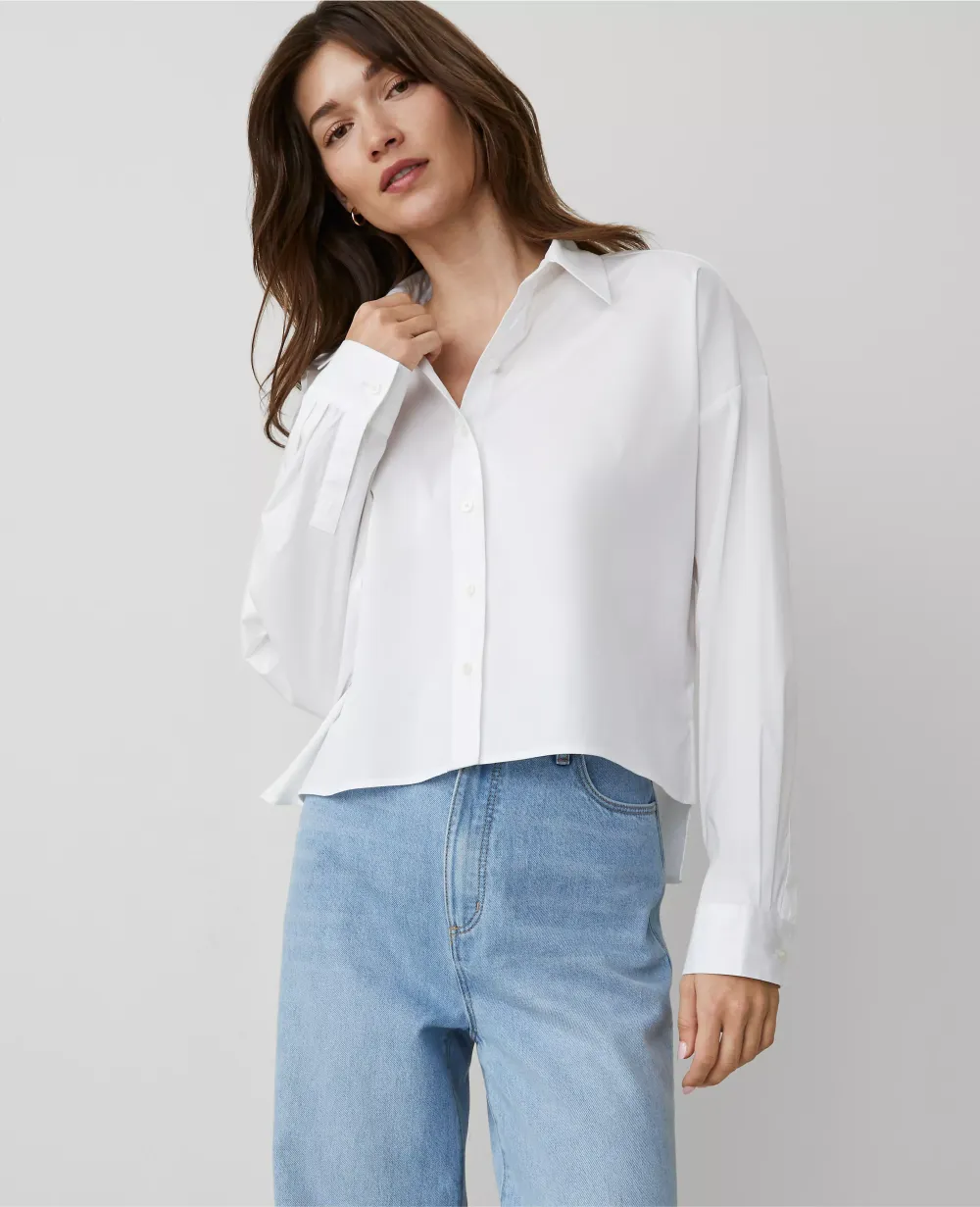 Weekend Collection Cropped Shirt