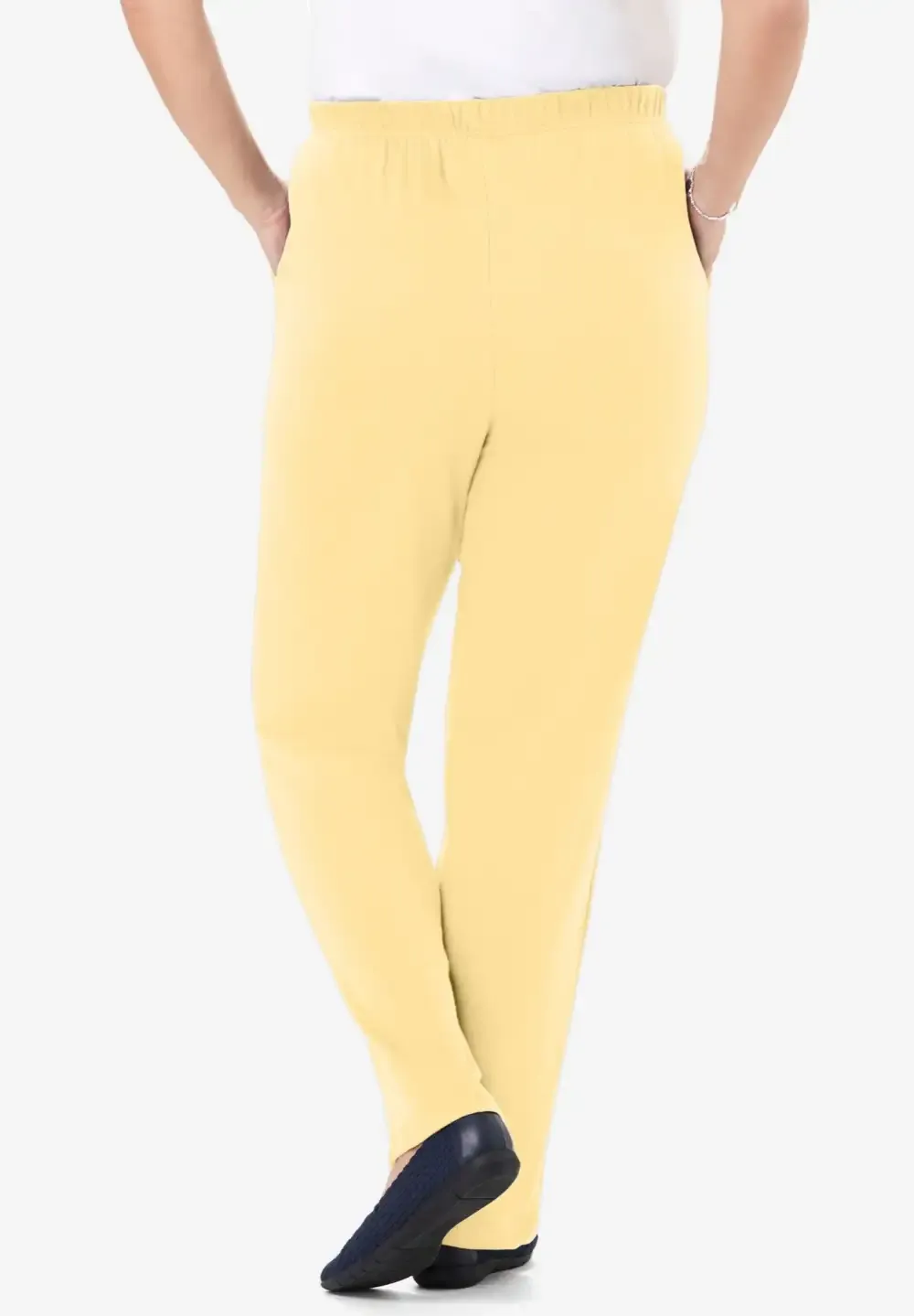 7-Day Knit Straight Leg Pant