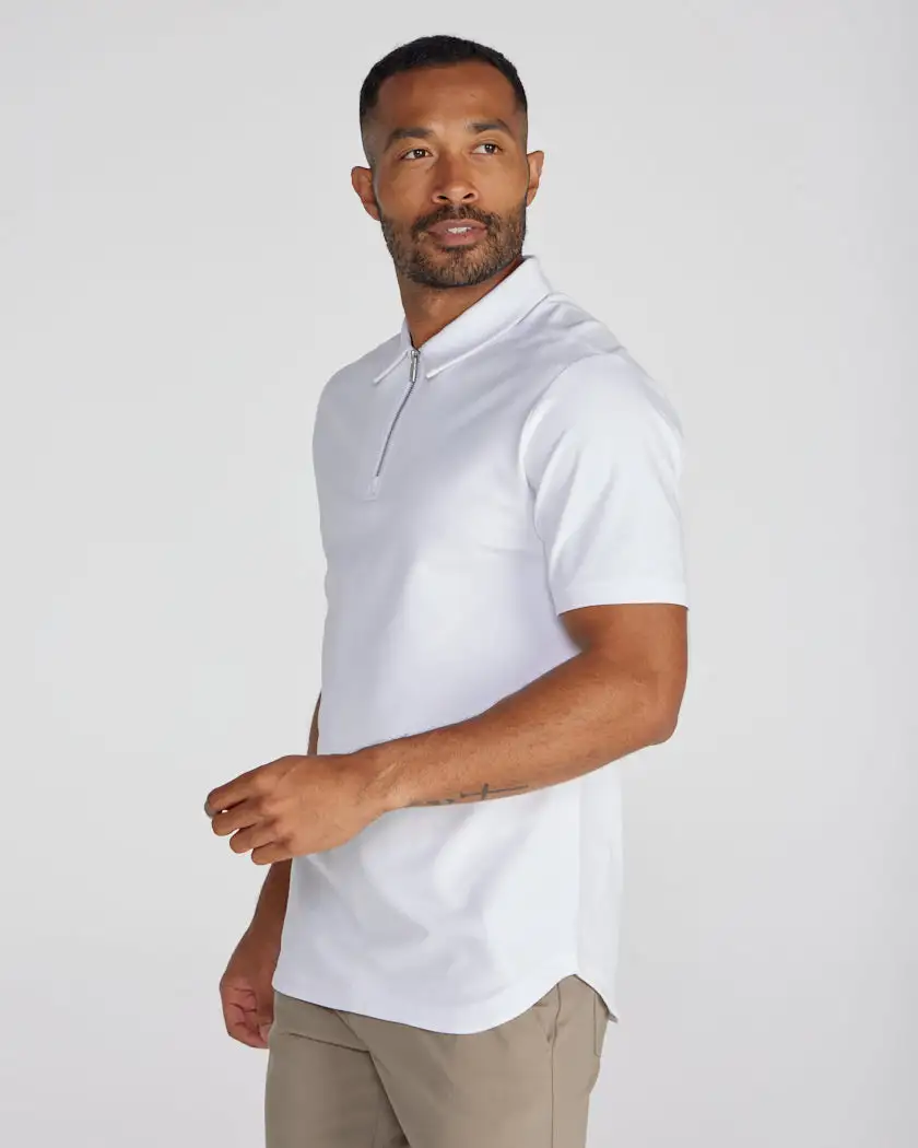 Lux Zip Polo
