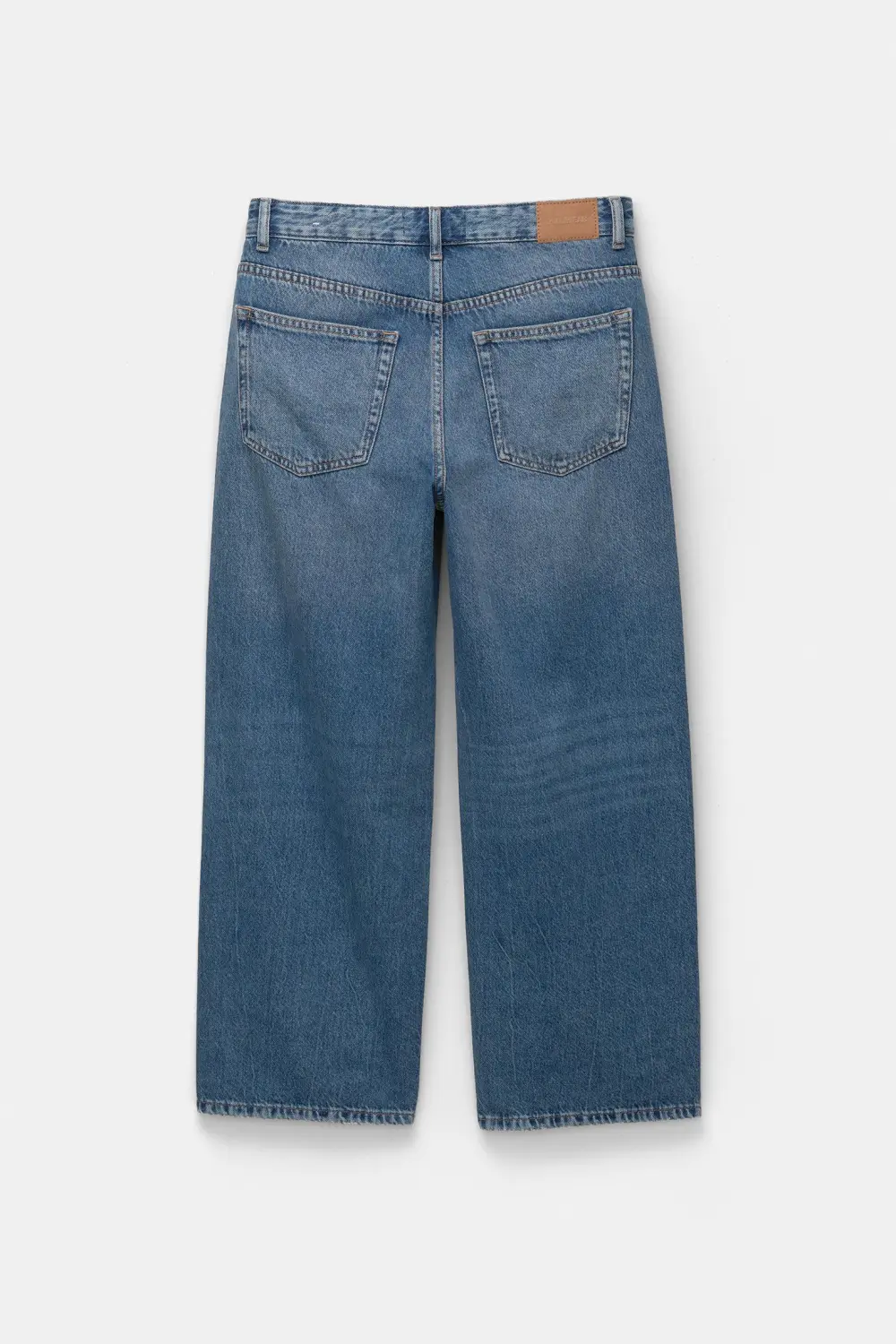Jeans wide leg cropped