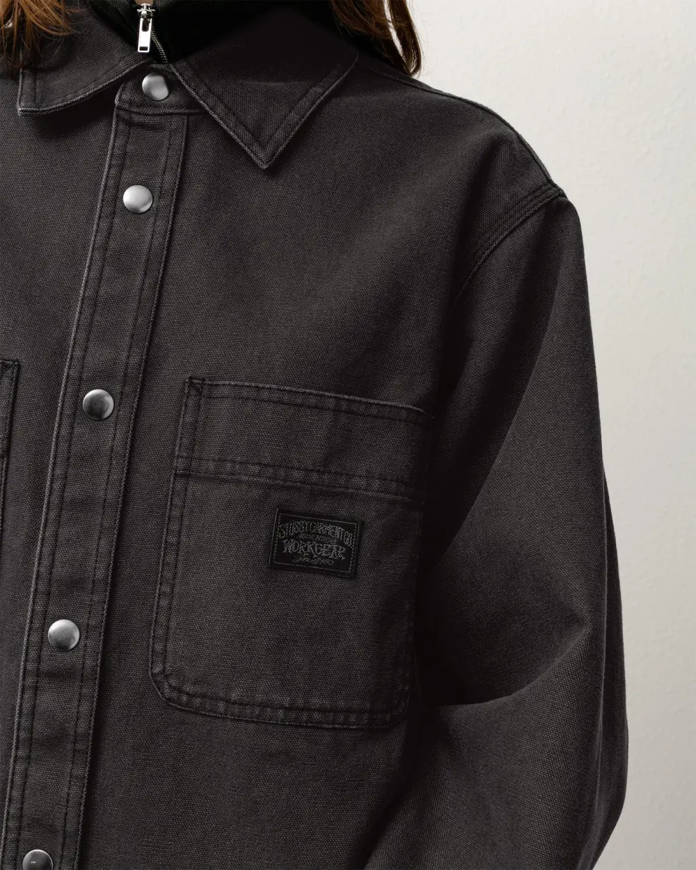 HEAVY WASHED CANVAS SHIRT