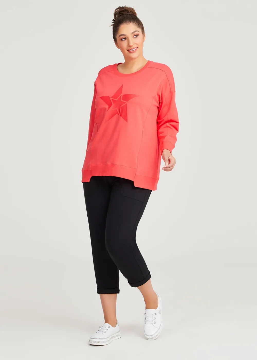 Active Zip Crop Pants