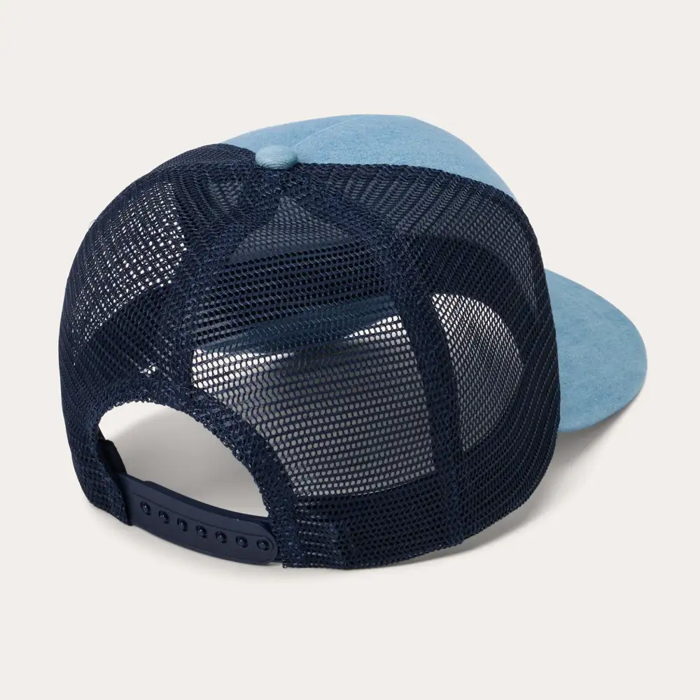 Washed Denim 1865 Patch Trucker Cap