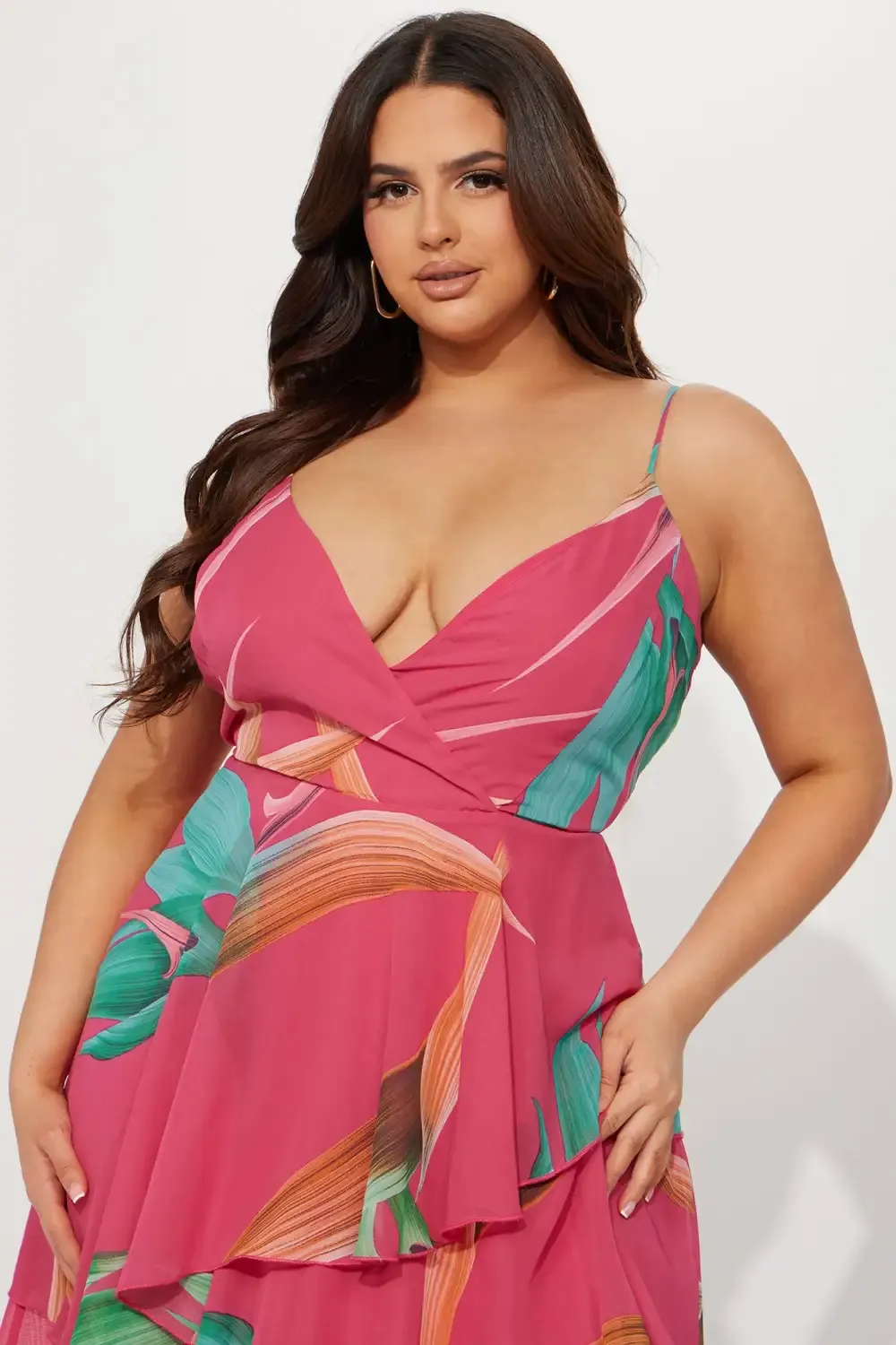 Spring Dream Maxi Dress - Pink/combo