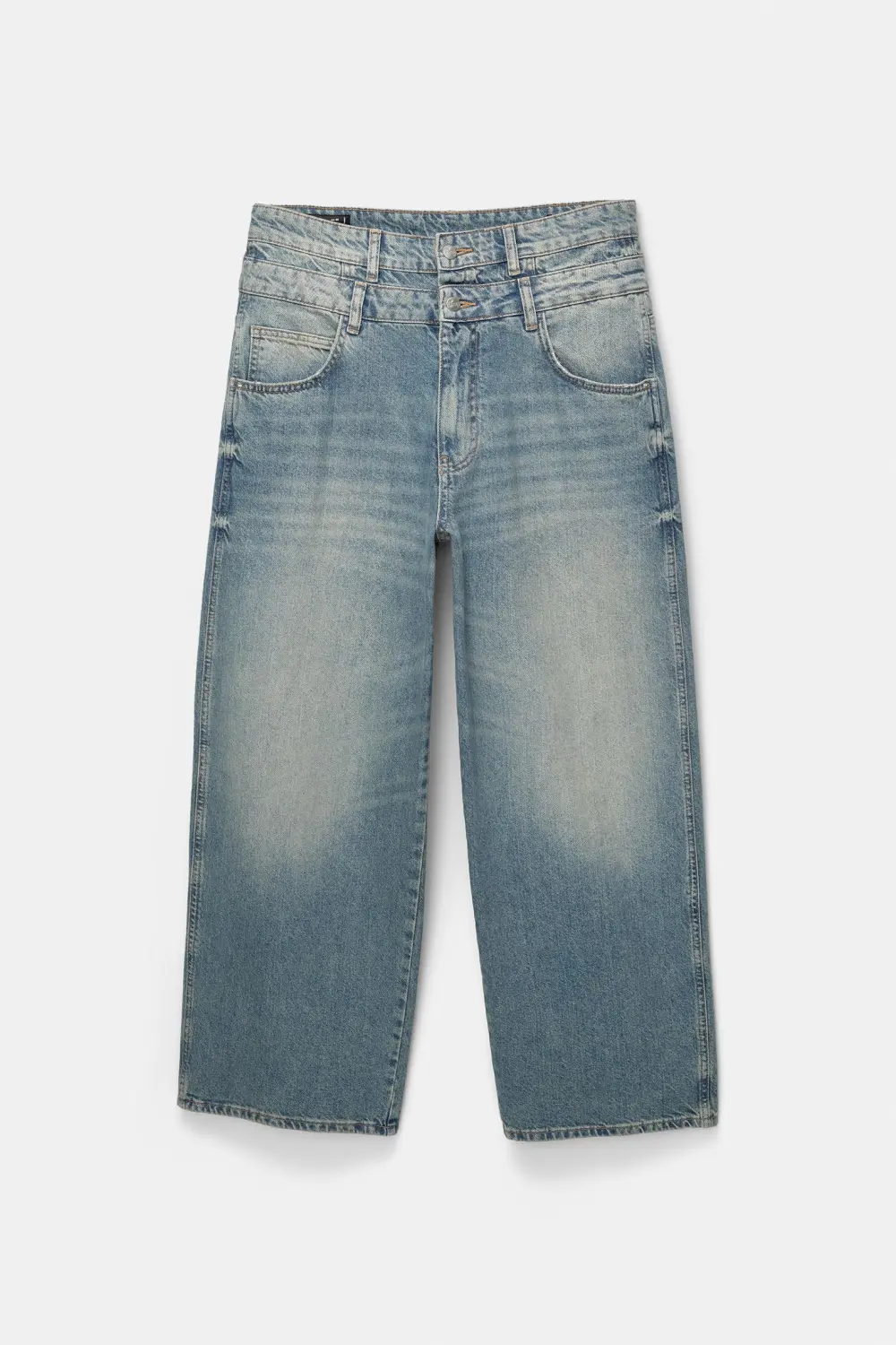 Double waist skater jeans