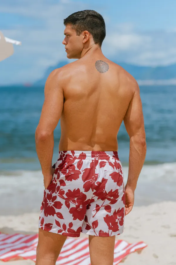 Tropical Heatwave Floral Board Shorts