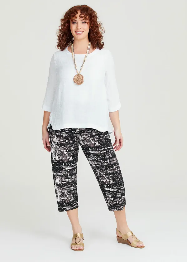 Printed Culotte Pant