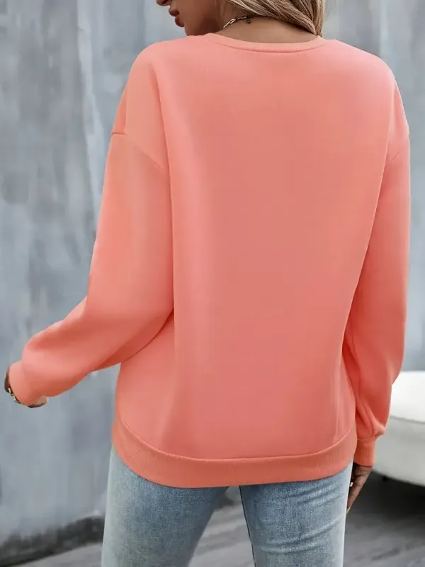 All-Season Fashion Print Hoodie