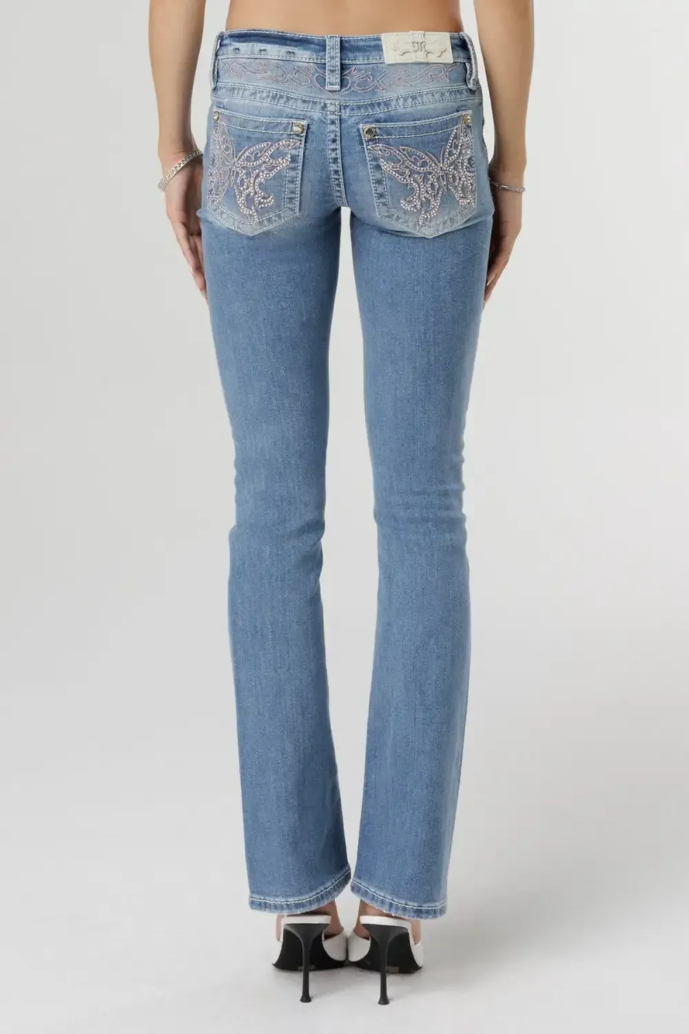 Euphoric Butterfly Bootcut Jeans